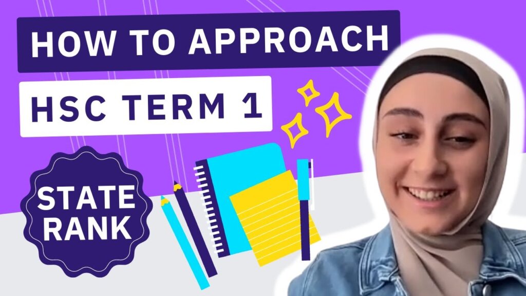 How should you study in Term 1 of the HSC?