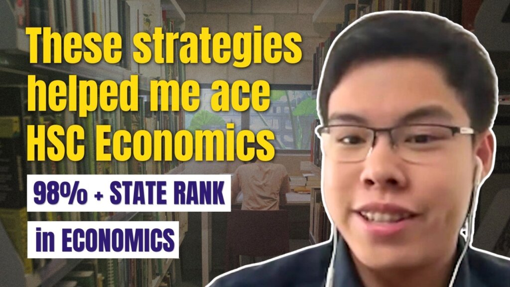 How should you approach each section of the HSC Economics exam?